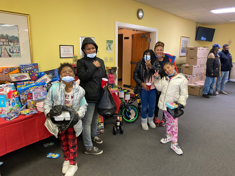 Our Christmas Toy Drive is a Big Hit at the St. Michaels Community Center