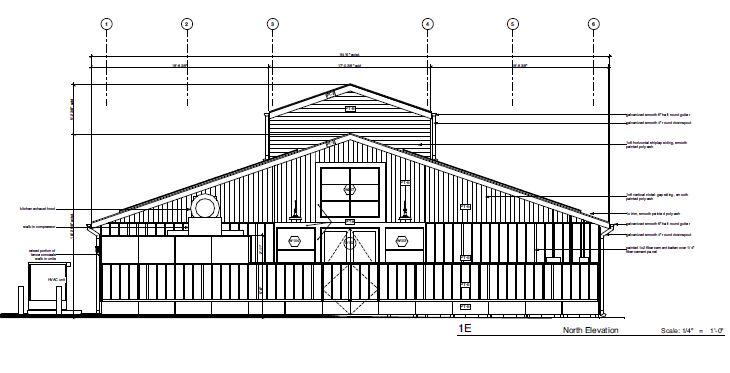Elevation, Line Drawing